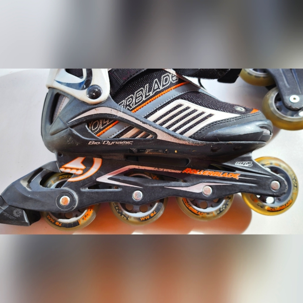 Nooowww Rollerblade 78mm Spirit Blade talle 9 USA Impecable!! NOW ☆☆